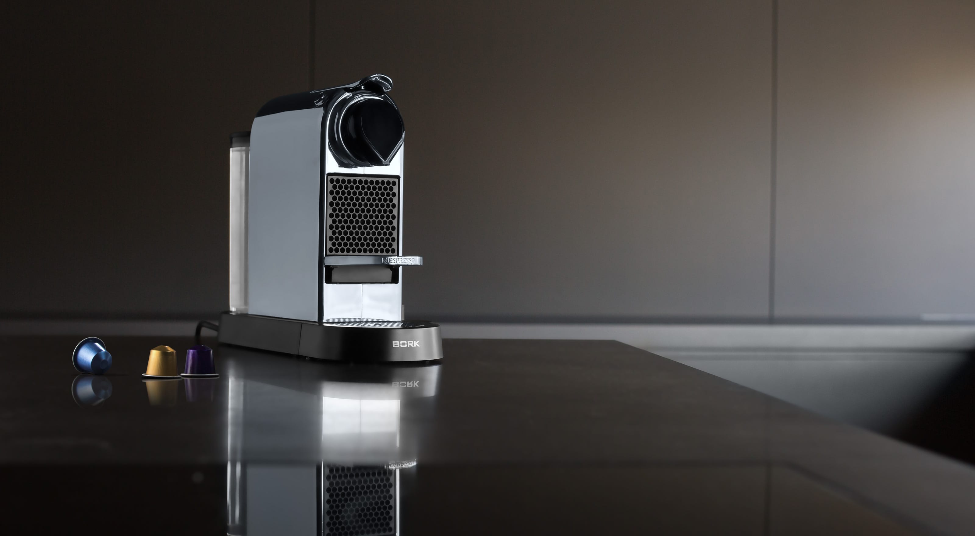 BORK C532 Chrome - купить капсульную кофемашину C532 Chrome, цена на ...